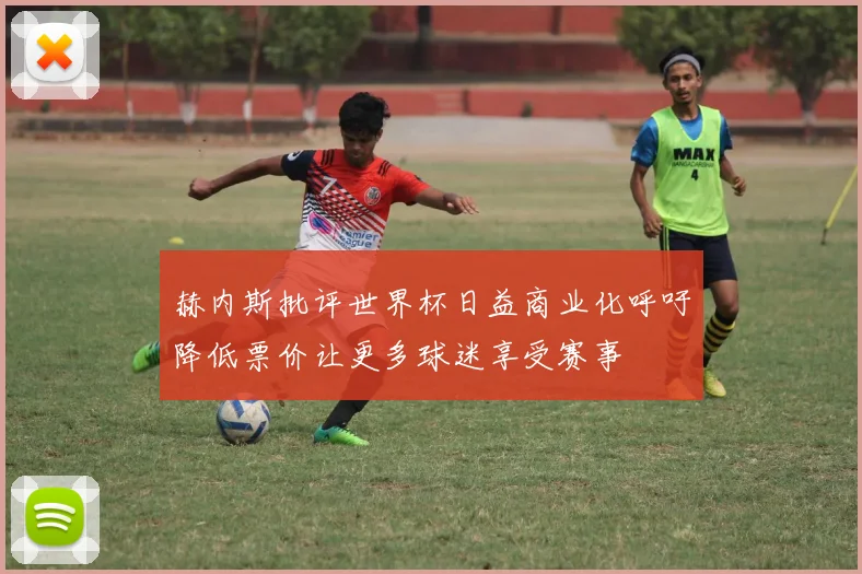 赫内斯批评世界杯日益商业化呼吁降低票价让更多球迷享受赛事